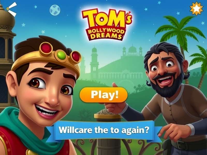 Tom S Bollywood Dreams Main Gameplay Tom S Bollywood Dreams Game Screenshot